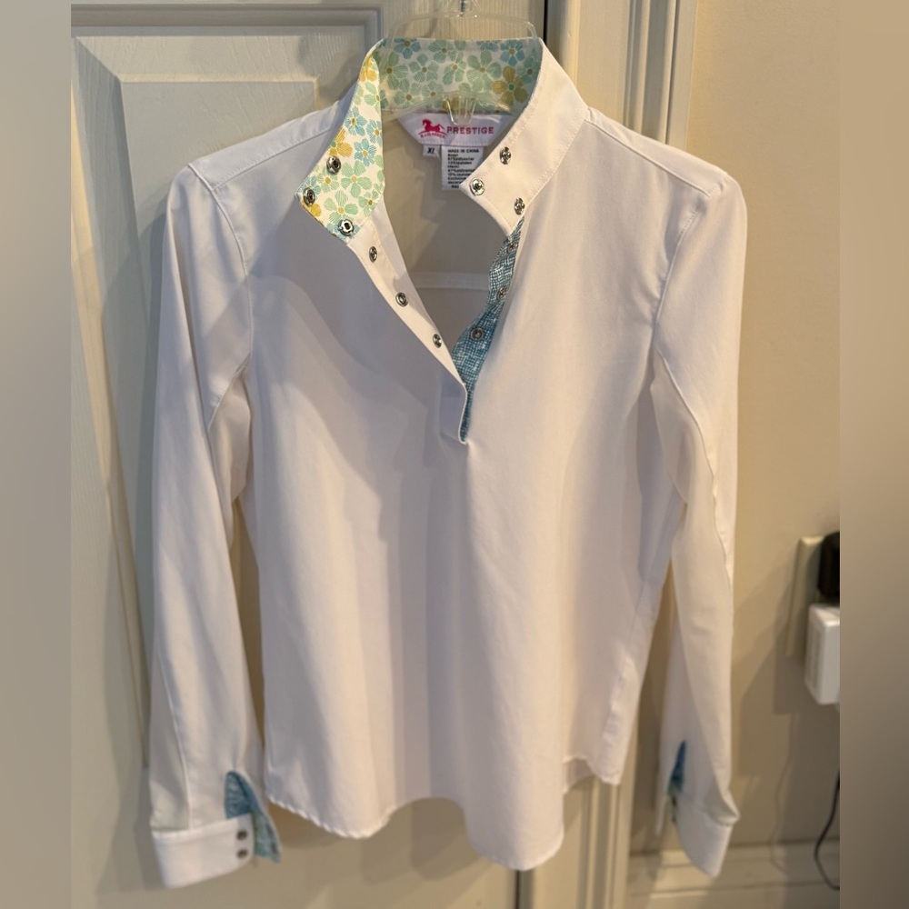 Girls (XL) equestrian show shirt - RJ Classics